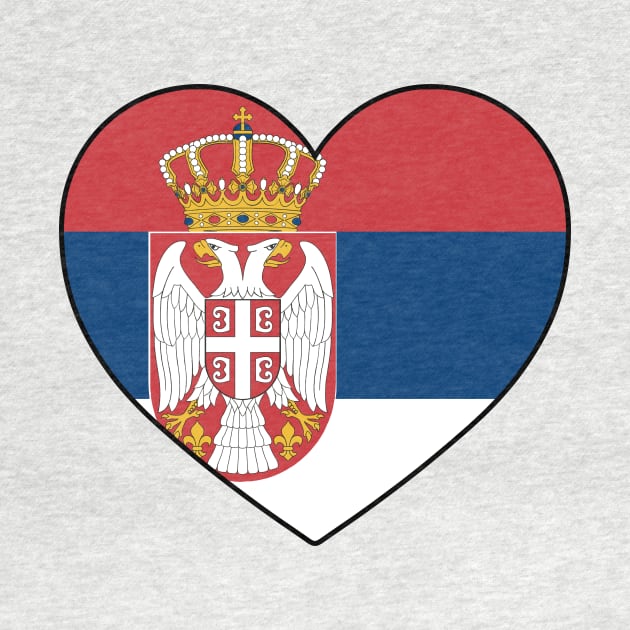 Heart - Serbia by Tridaak